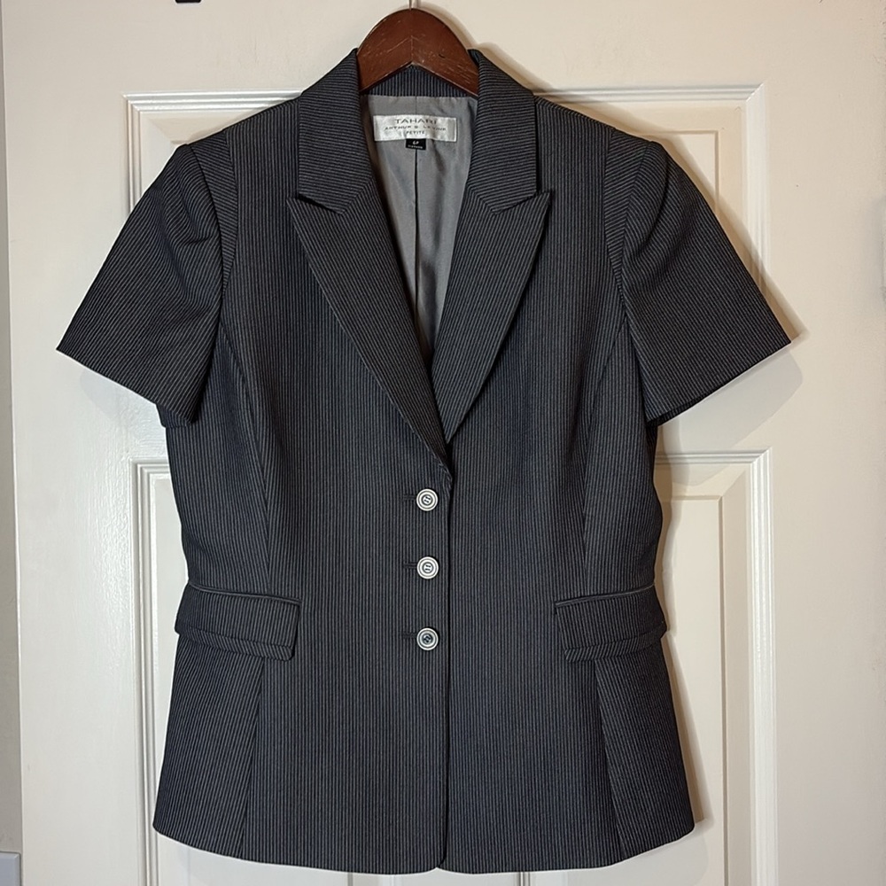 Short Sleeve Blazer- Vintage